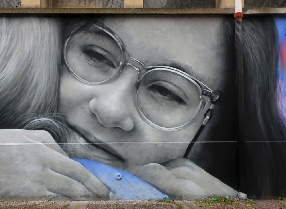Zabou - Street Art Portrait