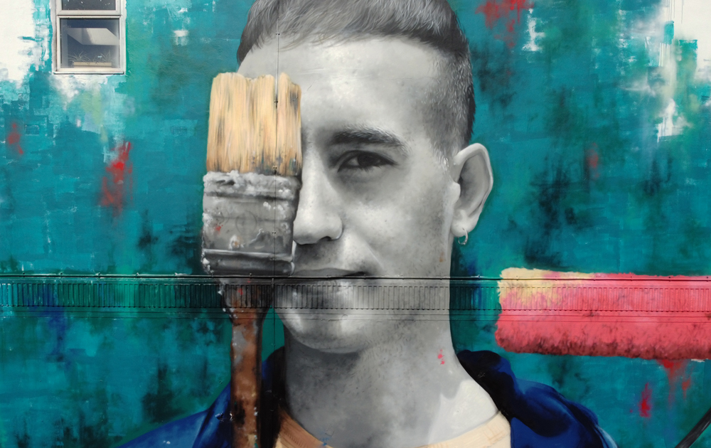 Zabou - Street Art Portrait