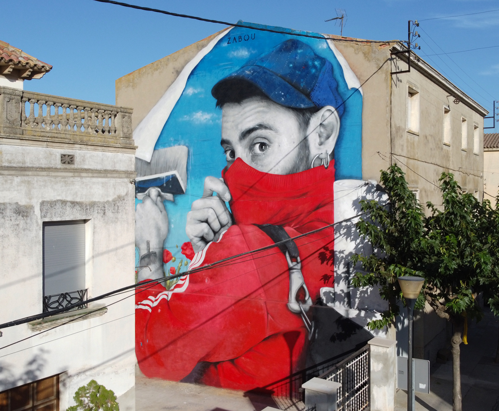 Zabou - Street Art Portrait of Bifido