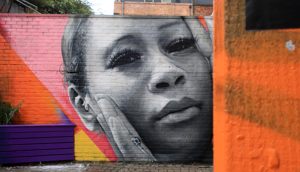 Zabou - Street Art Portrait of Leanne Pero