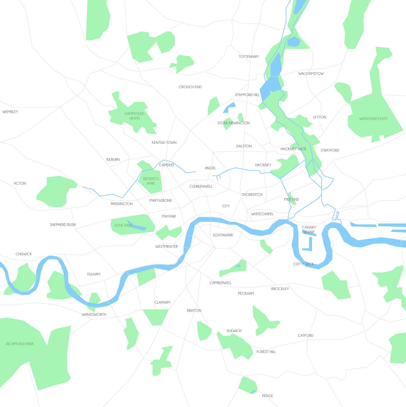 London Map 2022 