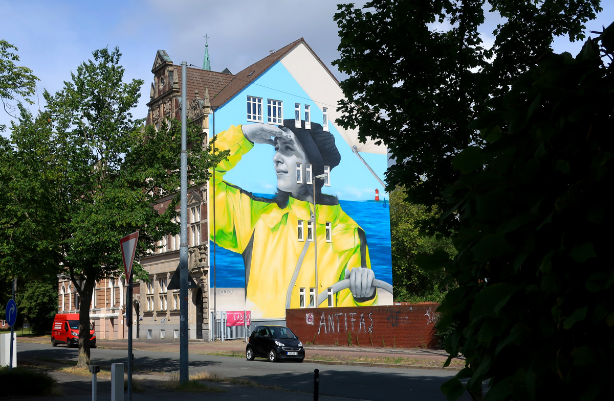 Zabou Street Art Wilhelmshaven
