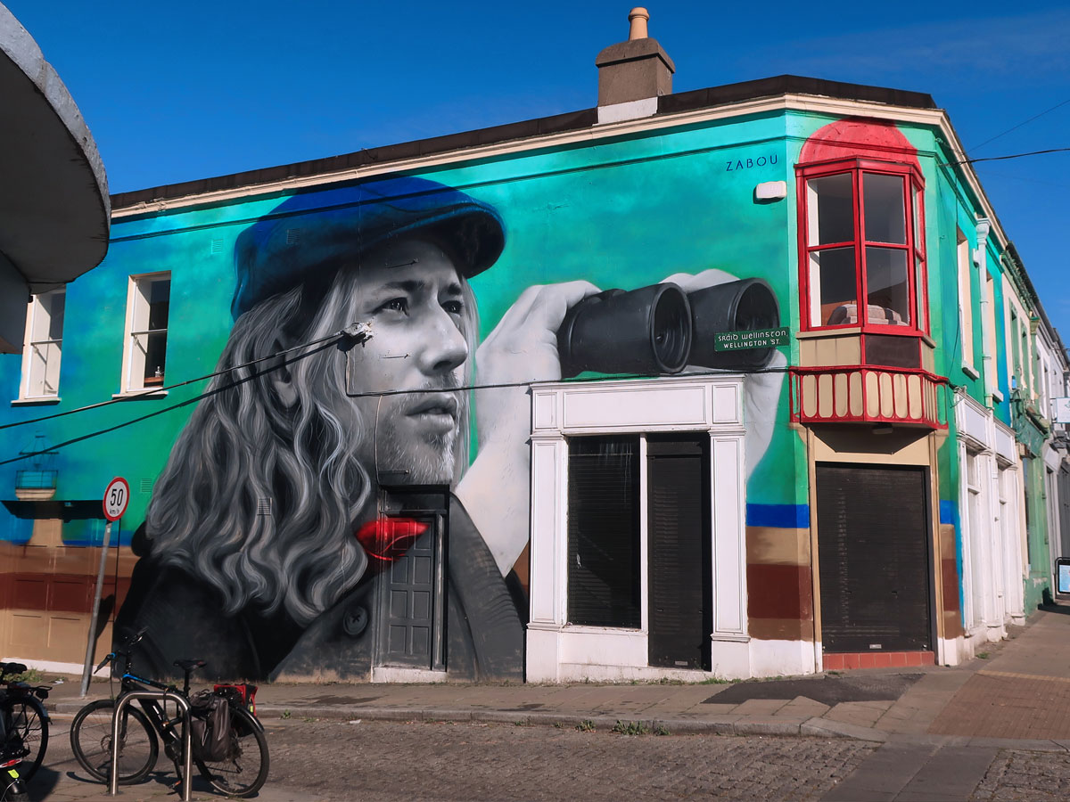 Zabou Street Art Dun Laoghaire Ireland
