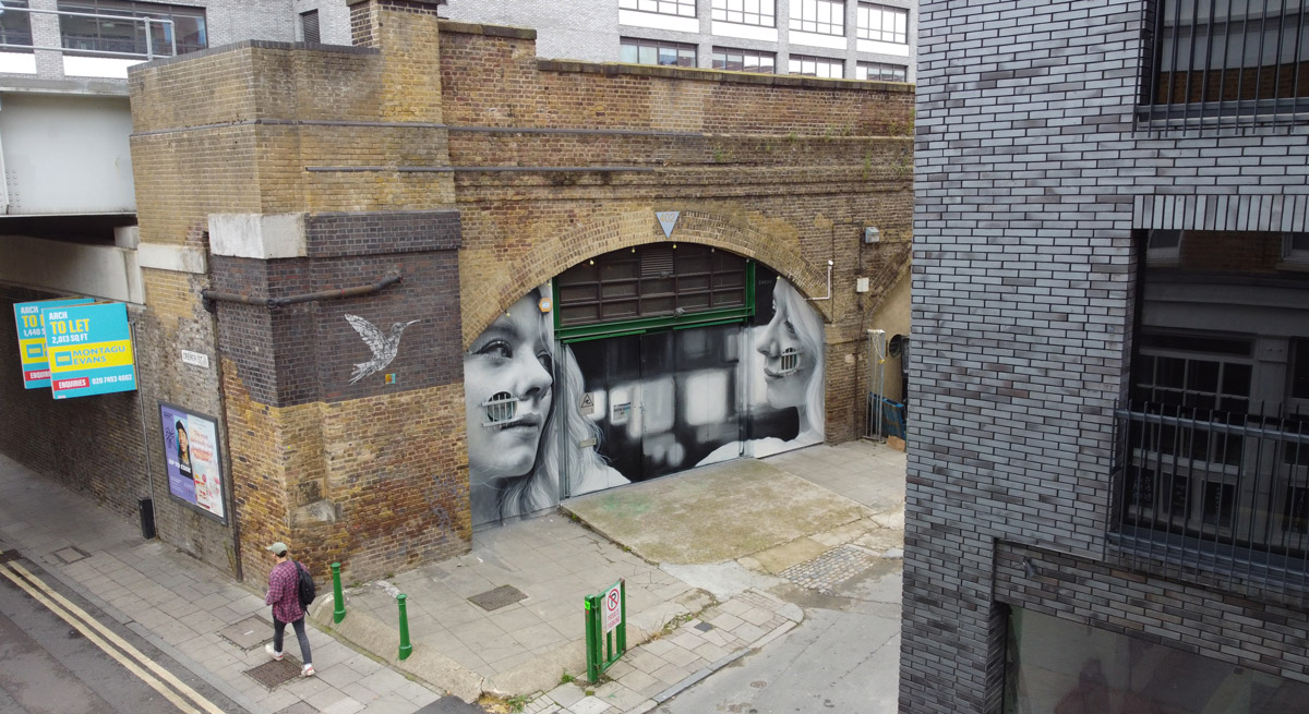 Street Art By Zabou Hoxton Arches