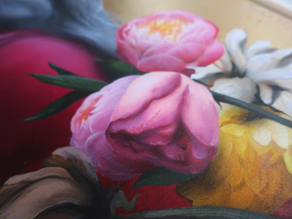 Original canvas Broken Promises by Zabou