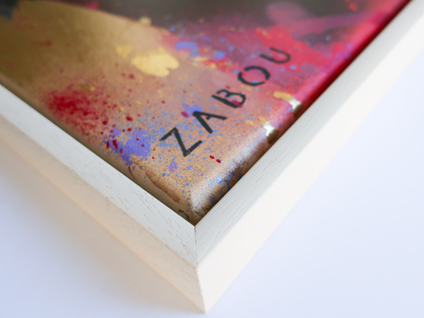 Original canvas Broken Promises by Zabou