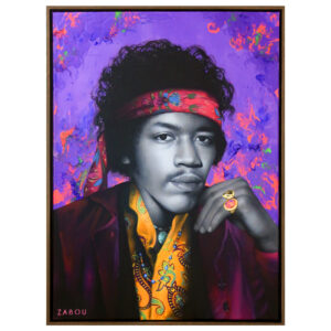 Purple Haze Canvas by Zabou