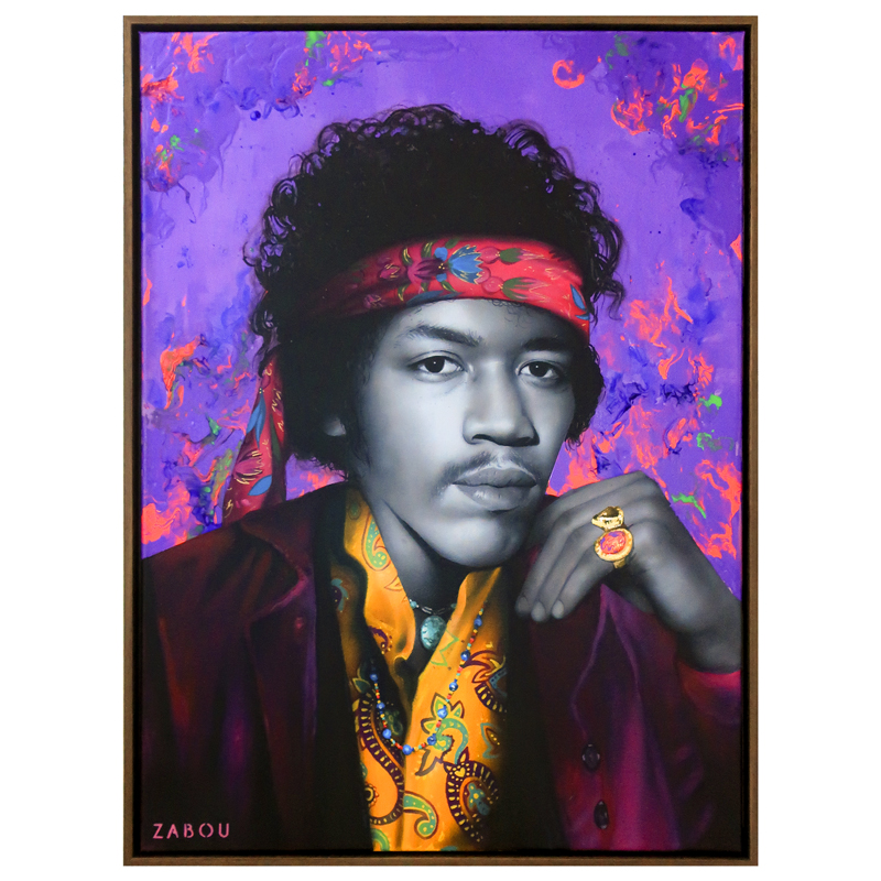 Purple Haze Canvas by Zabou