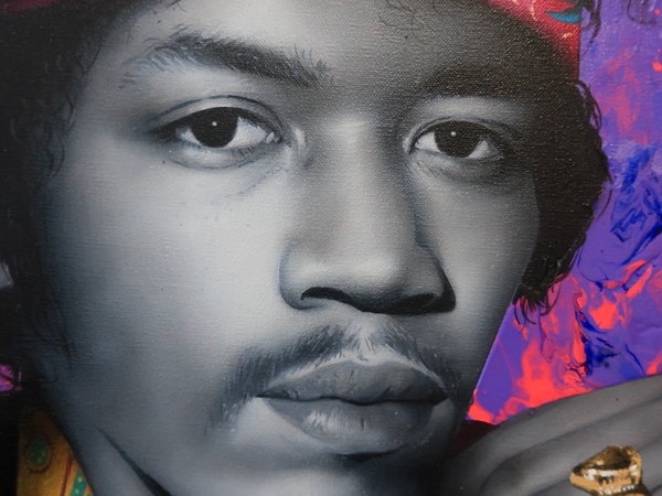 Purple Haze Canvas by Zabou