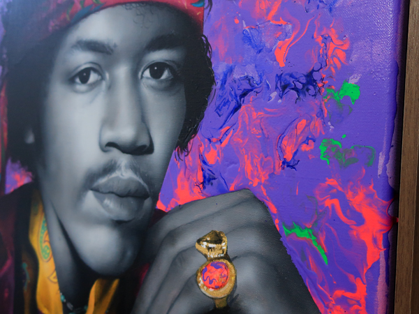 Purple Haze Canvas by Zabou