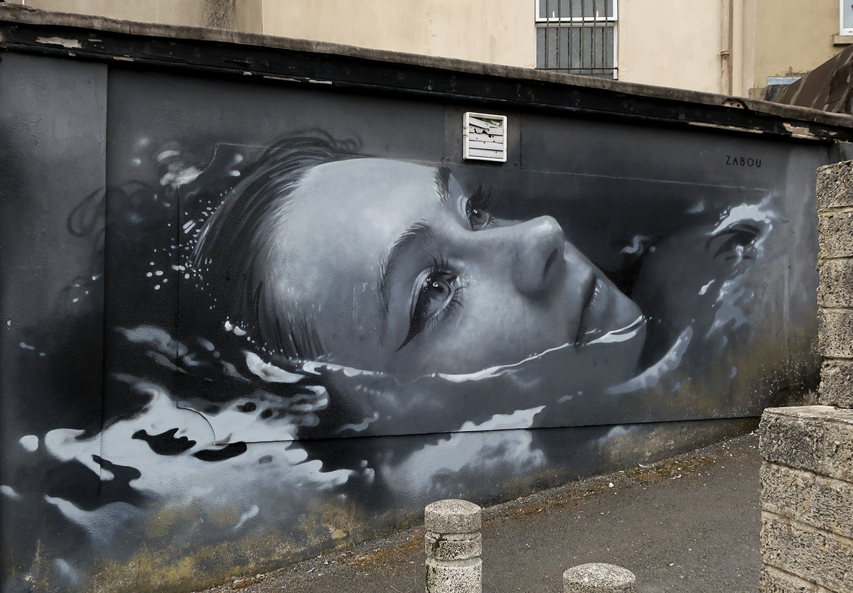 Street art by Zabou Waterford Walls Street art by Zabou Waterford Walls