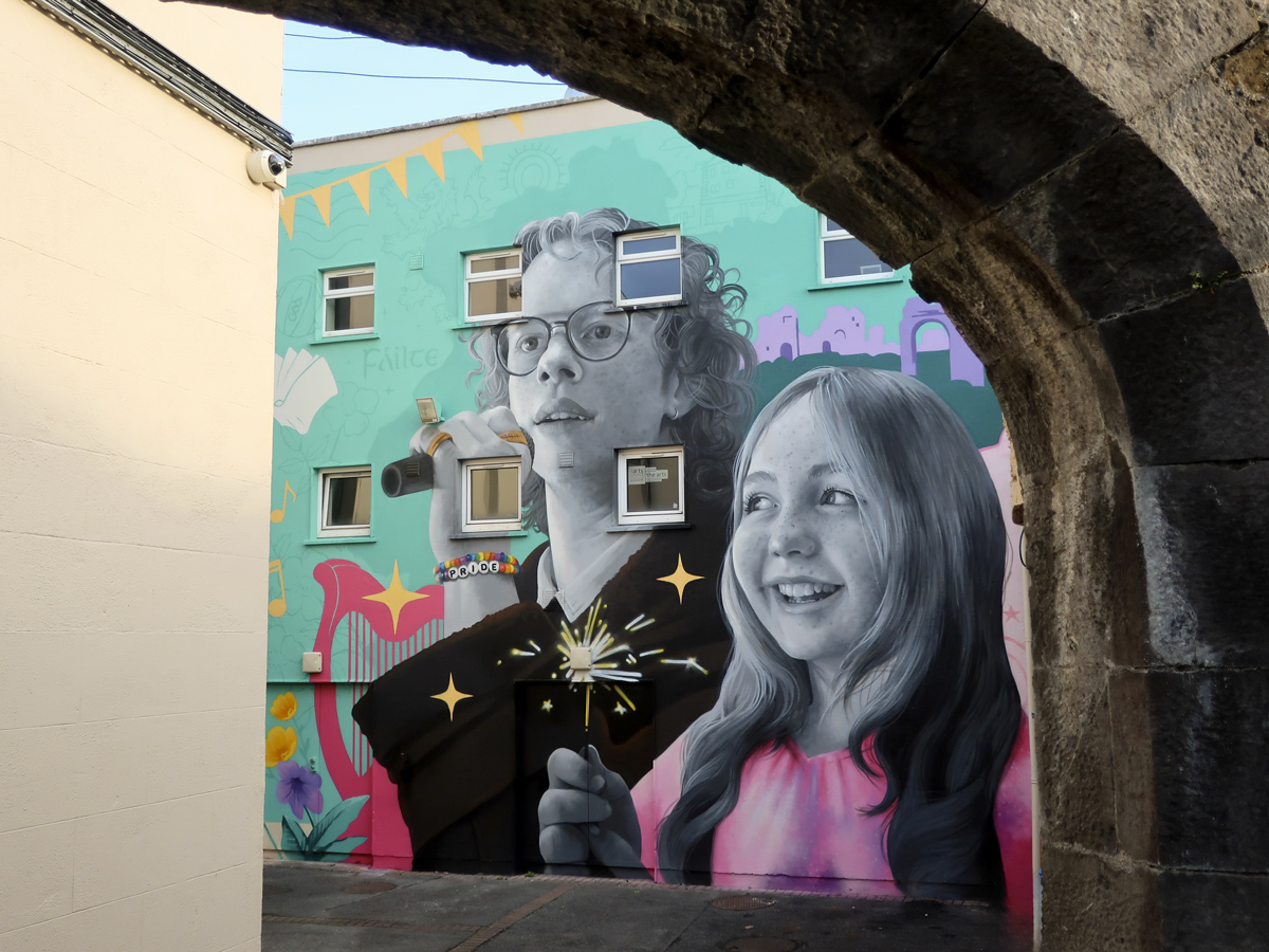 Street art by zabou at Dunamaise Arts Centre Portlaoise b Street art by zabou at Dunamaise Arts Centre Portlaoise b